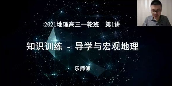 高三地理2021年暑假班-李荟乐 2022高考