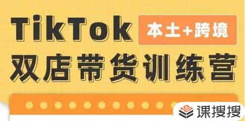 TikTok TikTok Shop本土+跨境第16期 双店带货训练营 出海抢占全球新流量 一店卖全球